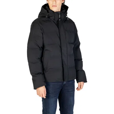 Replay Black Polyamide Jacket In Black