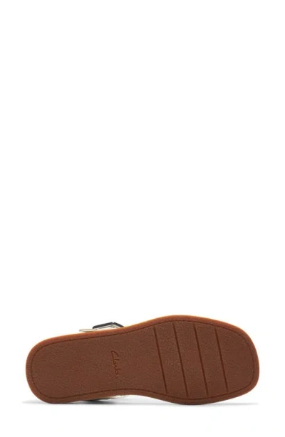 Clarks Alda Strap In White