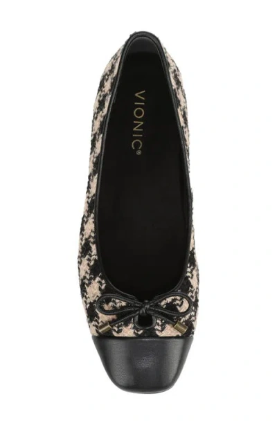 Vionic Klara Cap Toe Flat In Multi
