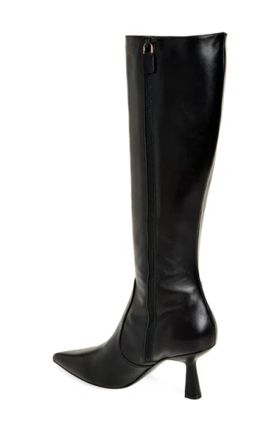 Stuart Weitzman Stuart Supersculpt Zip Boot 75 In Black