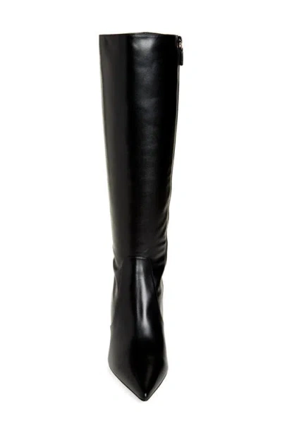 Stuart Weitzman Stuart Supersculpt Zip Boot 75 In Black