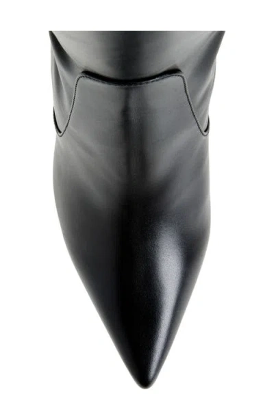 Stuart Weitzman Stuart Supersculpt Zip Boot 75 In Black