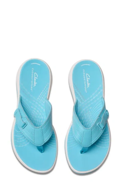 Clarks Sunmaze Loop Sandal In Blue