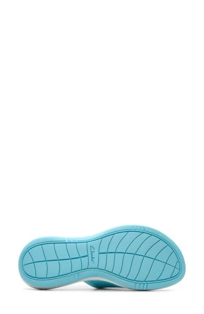 Clarks Sunmaze Loop Sandal In Blue