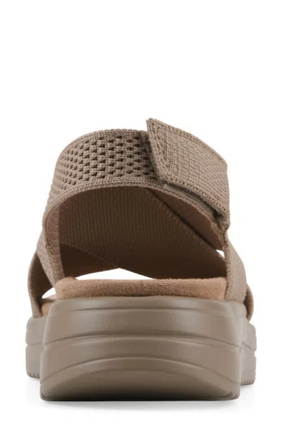 Cliffs By White Mountain Harleen Flatform Slingback Sandal In Multi