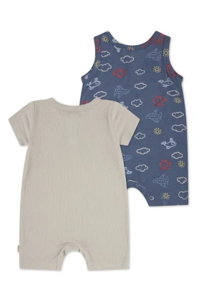 Huggies 2-pack Assorted Rompers In Blue