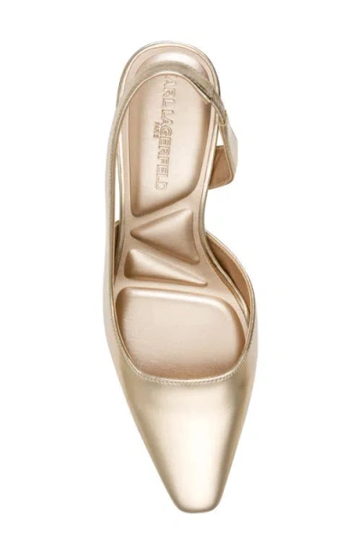 Karl Lagerfeld Sheenz Slingback Pump In Multi