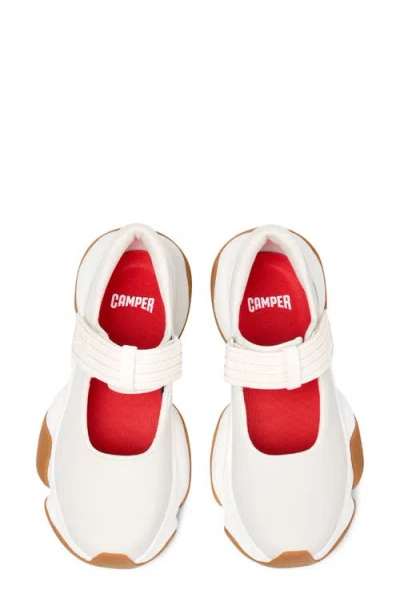 Camper Karst 2 Mary Jane Sneaker In White