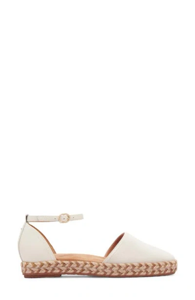 Frankie4 Kit Ankle Strap Platform In White