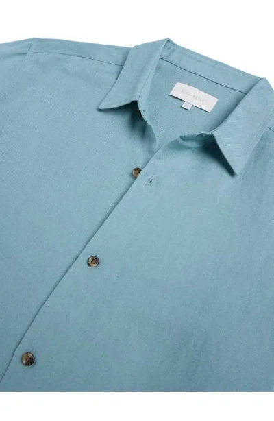 Auto-reply™ Andrew Solid Linen Blend Button-up Shirt In Multi