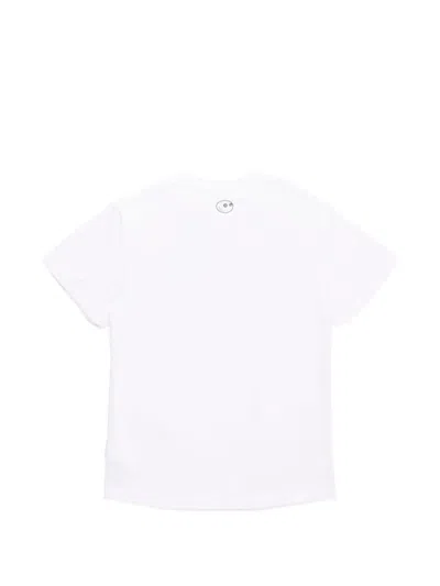 Malbon Cosette Script T-shirt In White