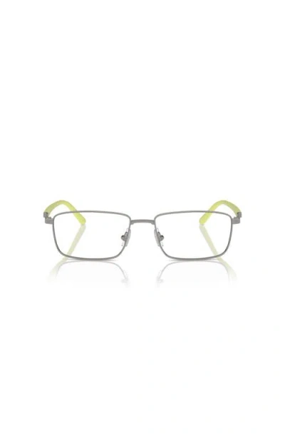 Arnette 55mm Rectangle Optical Glasses In Pattern