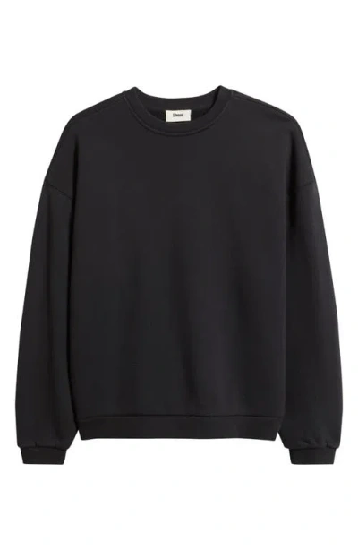 Elwood Core Oversize Crew Sweatshirt In Black