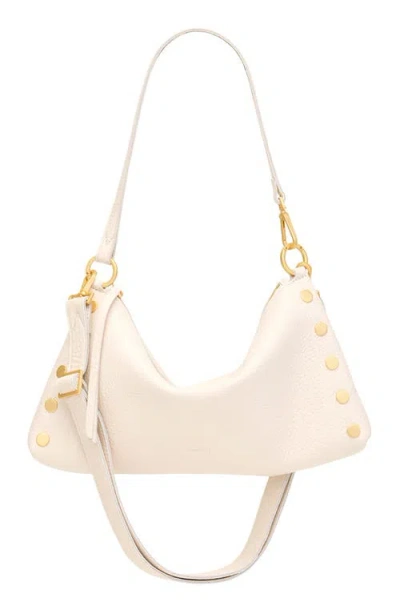Hammitt Medium Kyle Leather Shoulder Bag In Neutral