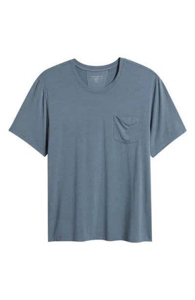 Daniel Buchler Stretch Modal & Silk Sleep T-shirt In Multi