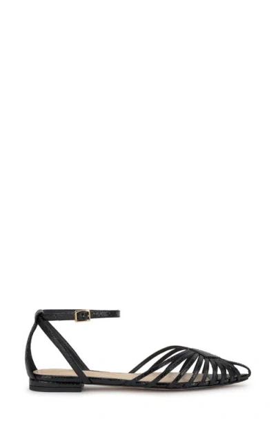 Jessica Simpson Eulean Ankle Strap Sandal In Black