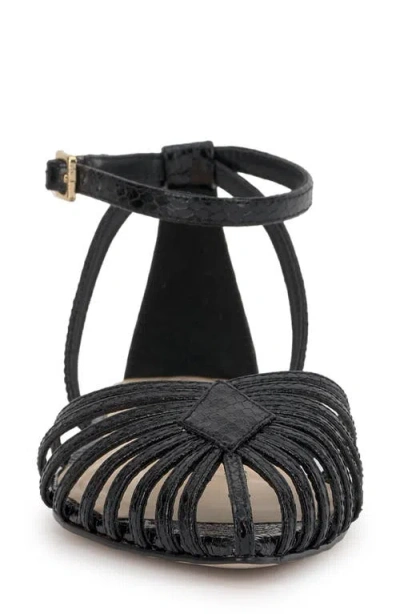 Jessica Simpson Eulean Ankle Strap Sandal In Black