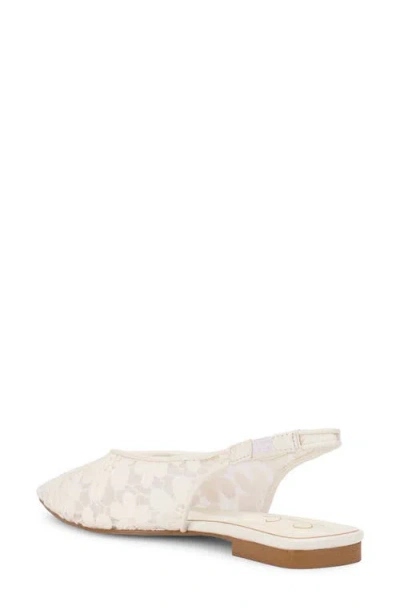 Jessica Simpson Mezzah Slingback Pointed Toe Flat In Multi