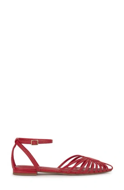 Jessica Simpson Eulean Ankle Strap Sandal In Red