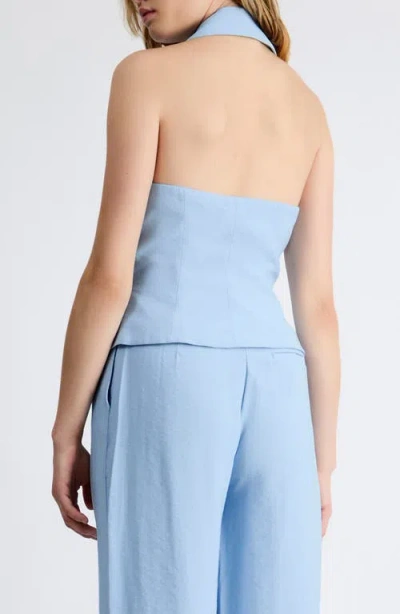 Extro & Vert Mia Tailored Double Breasted Top In Multi