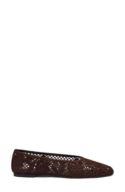 Reformation Pillar Flat Brown 10.5 In Brown