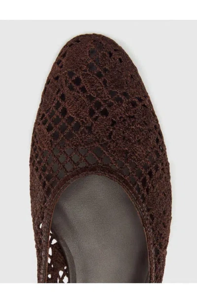 Reformation Pillar Flat Brown 10.5 In Brown