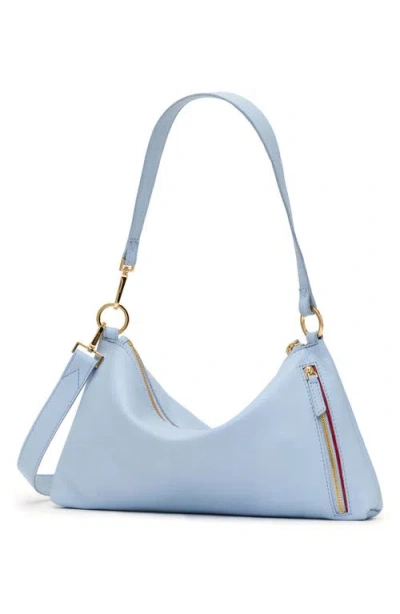Hammitt Medium Kyle Leather Shoulder Bag In Blue