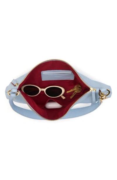 Hammitt Medium Kyle Leather Shoulder Bag In Blue