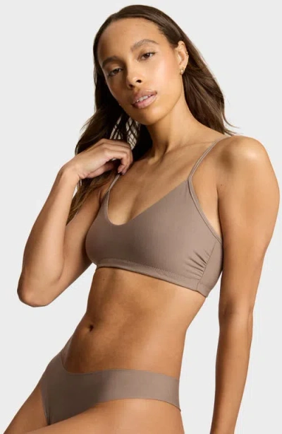Commando Butter Bralette In Gray