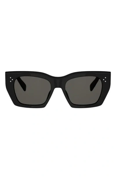 Celine Cl4004in Cat-eye-frame Sunglasses In Black