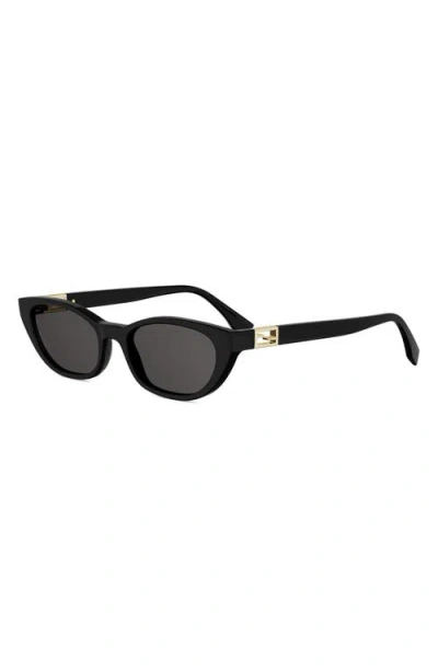 Fendi Eyewear Rectangular-frame Sunglasses In Pink