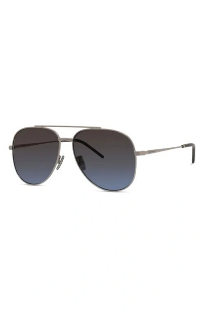 Givenchy City 58mm Gradient Pilot Sunglasses In Pattern