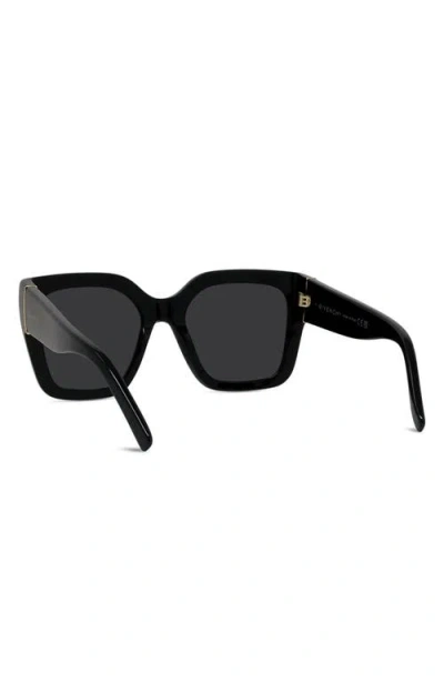 Givenchy Bold Square Acetate Sunglasses In Black
