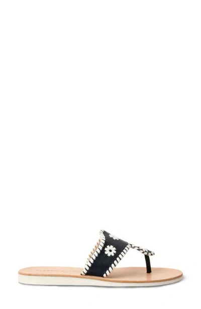 Jack Rogers Boating Jacks Sandal In Black