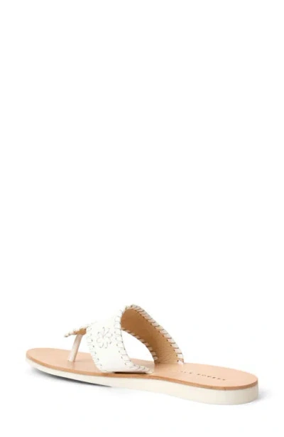 Jack Rogers Boating Jacks Sandal In White