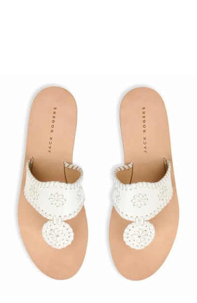 Jack Rogers Boating Jacks Sandal In White