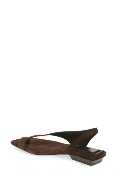 Rag & Bone Liv Flat Sandals Dkcsd In Brown
