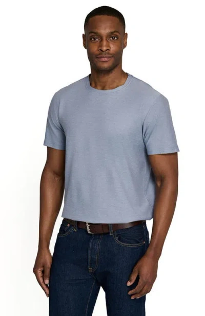Brooklyn Brigade Solid Mapleton Luxe Cross Dyed T-shirt In Blue