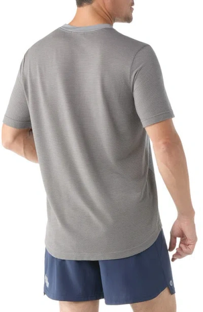 Smartwool Mesh Back T-shirt In Gray