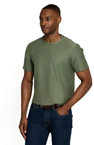 Brooklyn Brigade Solid Mapleton Luxe Cross Dyed T-shirt In Brown