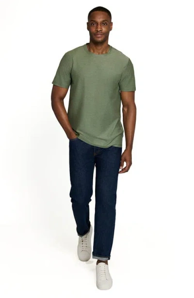 Brooklyn Brigade Solid Mapleton Luxe Cross Dyed T-shirt In Brown
