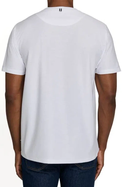 Brooklyn Brigade Solid Mapleton Luxe Cross Dyed T-shirt In Black