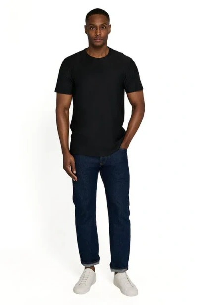 Brooklyn Brigade Solid Mapleton Luxe Cross Dyed T-shirt In Blue