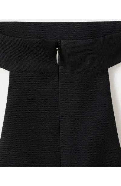 Mango Racerback Top In Black