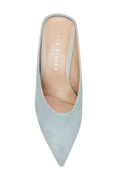Marc Fisher Ltd Malley Pointed Toe Mule In Blue