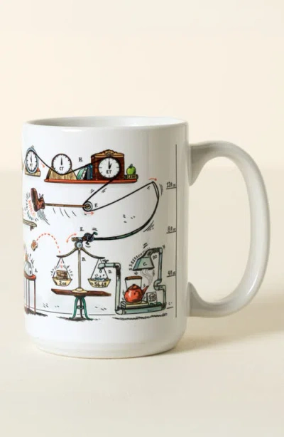 Uncommon Goods Daily Life Hack Interactive Qr Mug In Multi