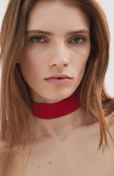 Mango Racerback Top In Red