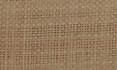 Mango Natural Fiber Clutch Bag In Beige