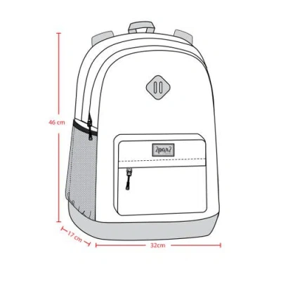 Deux Par Deux Kids Backpack Black Printed Controller In Red