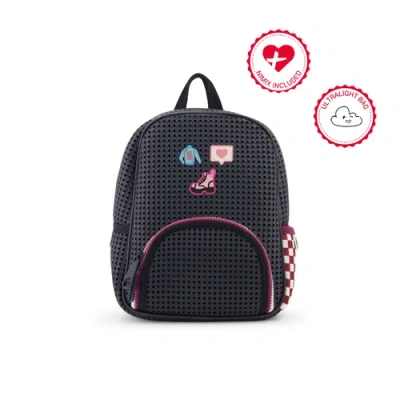 Light+nine Little Starter Backpack With Nimix Set In Black
